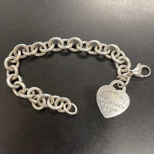 Tiffany & Co Return Heart Charm Bracelet